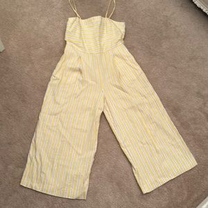 Banana republic, spaghetti, strap, wide, leg jumpsuit